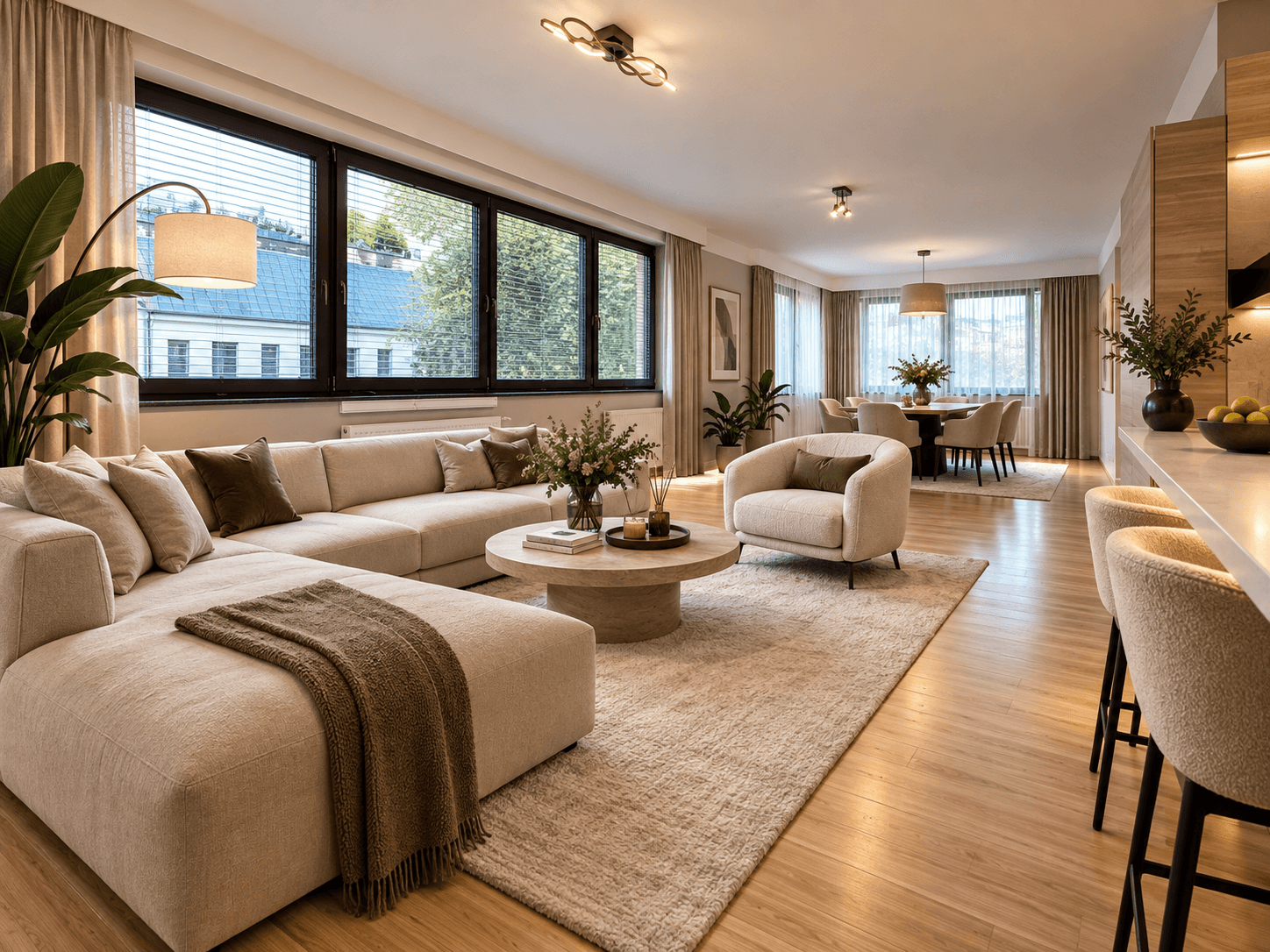 Prodej prostorného bytu 3+kk, 122,8 m², 2× parkování – River Diamond, Praha 8 – Karlín