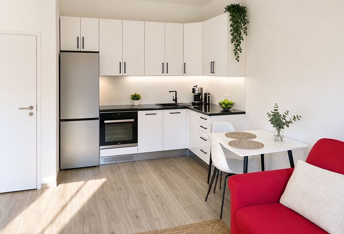 Flat 2+kk, 41 m² — Praha 6 · for rent