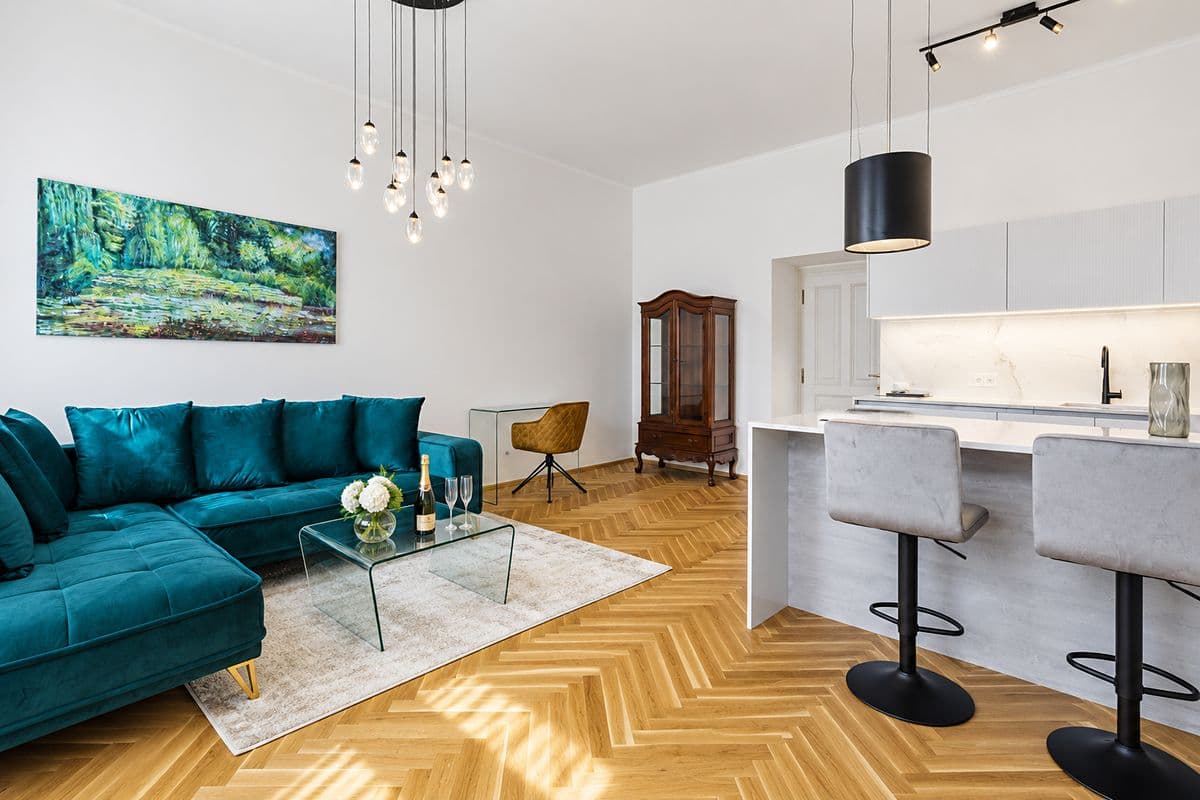 Flat 2+kk, 50 m² — Nové Město · for rent